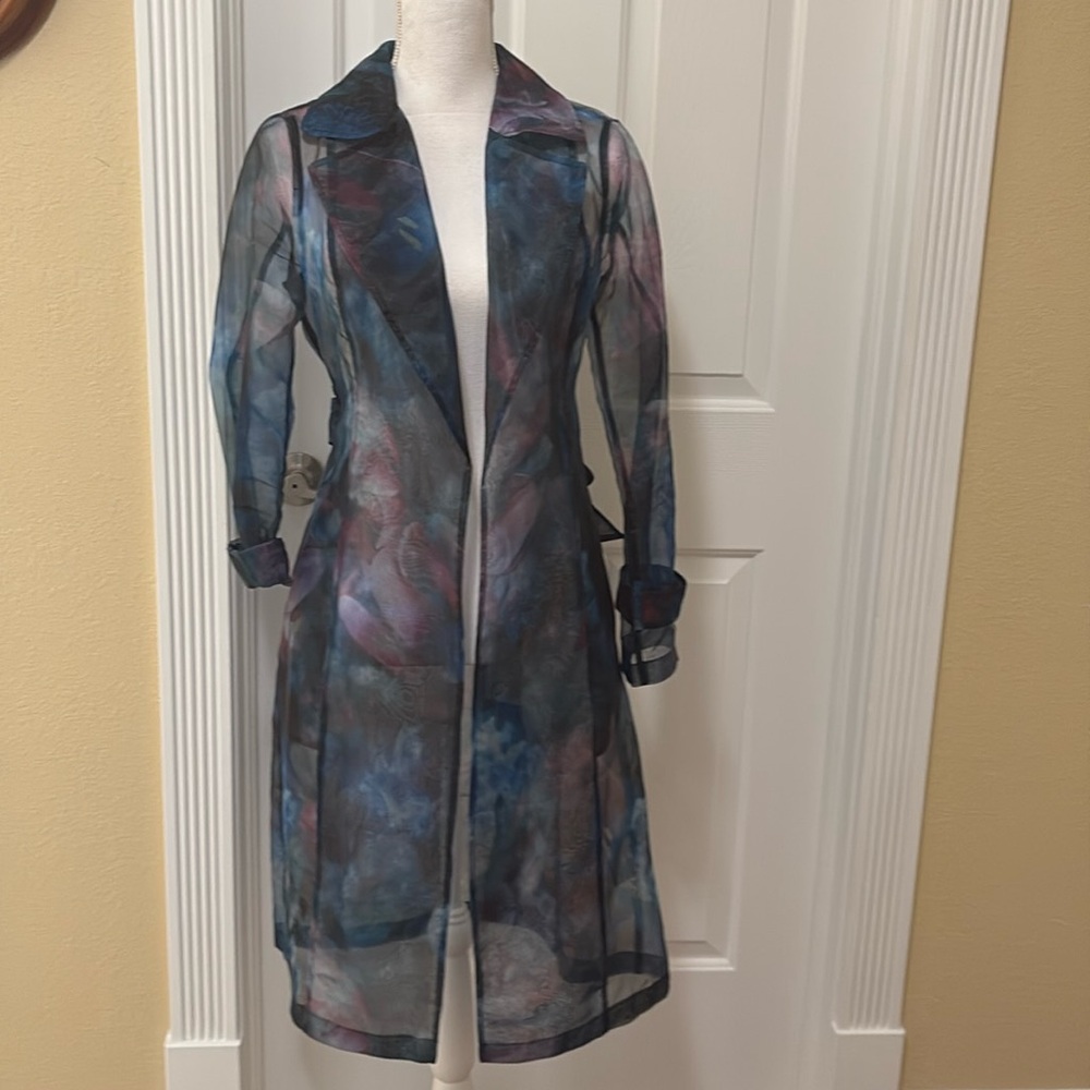White House black market long jacket size extra small